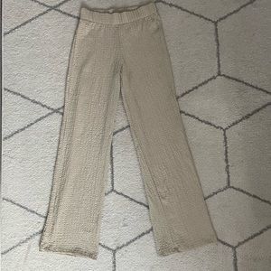 H&M Crinkled Jersey Pants